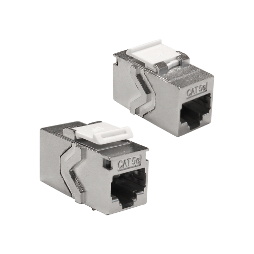 Повторитель портов RJ-45, экранированный, кат.5E, формата Keystone